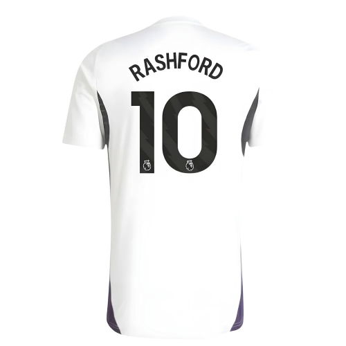 2025-2026 Man Utd Training Jersey (White) (Rashford 10)