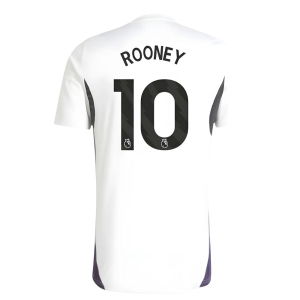 2025-2026 Man Utd Training Jersey (White) (Rooney 10)