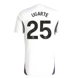 2025-2026 Man Utd Training Jersey (White) (Ugarte 25)