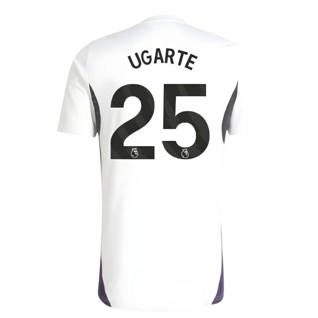 2025-2026 Man Utd Training Jersey (White) (Ugarte 25)
