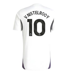 2025-2026 Man Utd Training Jersey (White) (V.Nistelrooy 10)