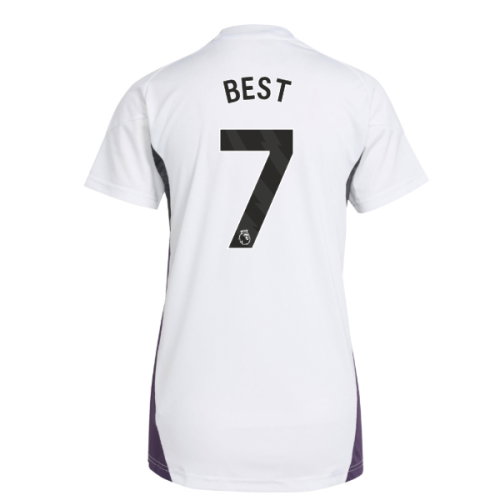 2025-2026 Man Utd Training Jersey (White) - Womens (Best 7)