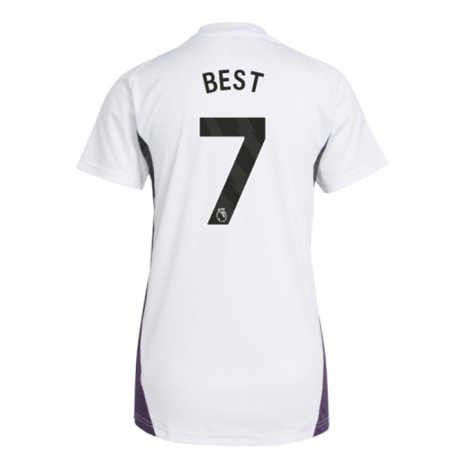 2025-2026 Man Utd Training Jersey (White) - Womens (Best 7)
