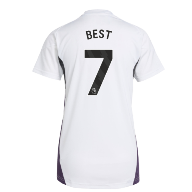 2025-2026 Man Utd Training Jersey (White) - Womens (Best 7)