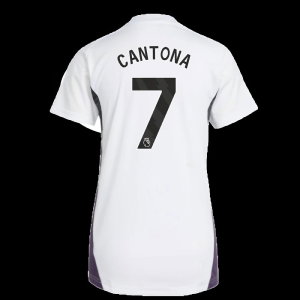 2025-2026 Man Utd Training Jersey (White) - Womens (Cantona 7)
