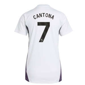 2025-2026 Man Utd Training Jersey (White) - Womens (Cantona 7)