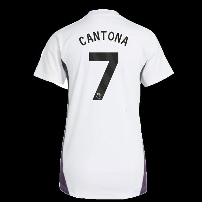 2025-2026 Man Utd Training Jersey (White) - Womens (Cantona 7)