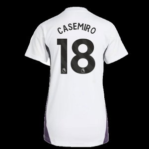 2025-2026 Man Utd Training Jersey (White) - Womens (Casemiro 18)