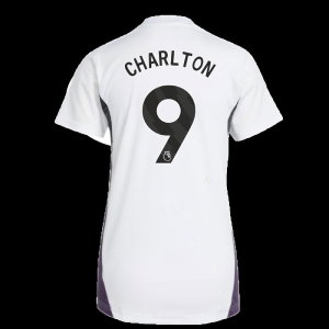 2025-2026 Man Utd Training Jersey (White) - Womens (Charlton 9)