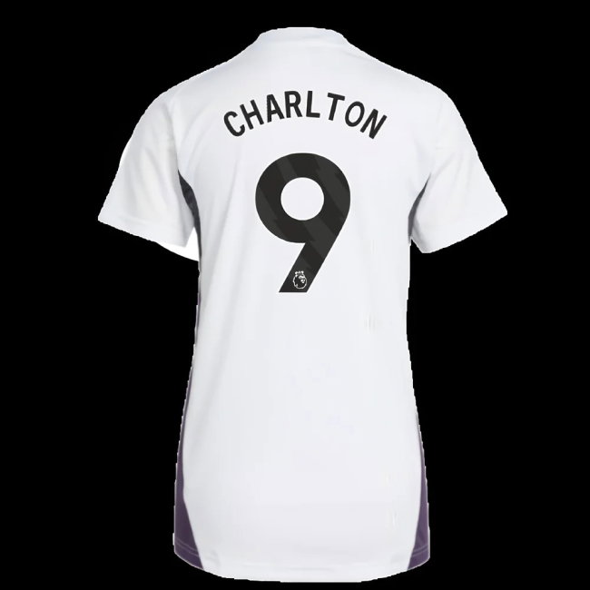 2025-2026 Man Utd Training Jersey (White) - Womens (Charlton 9)