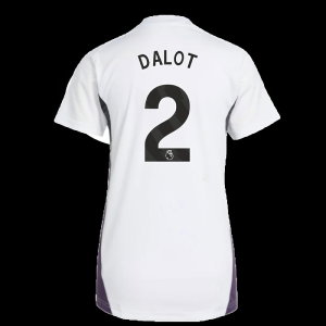 2025-2026 Man Utd Training Jersey (White) - Womens (Dalot 2)