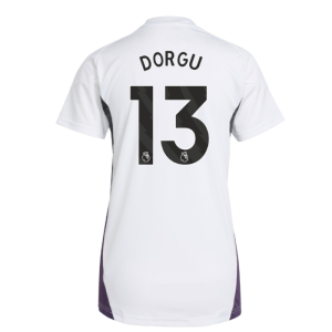 2025-2026 Man Utd Training Jersey (White) - Womens (Dorgu 13)