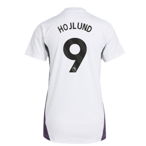 2025-2026 Man Utd Training Jersey (White) - Womens (Hojlund 9)