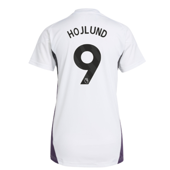 2025-2026 Man Utd Training Jersey (White) - Womens (Hojlund 9)