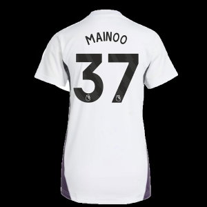 2025-2026 Man Utd Training Jersey (White) - Womens (Mainoo 37)