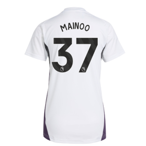 2025-2026 Man Utd Training Jersey (White) - Womens (Mainoo 37)