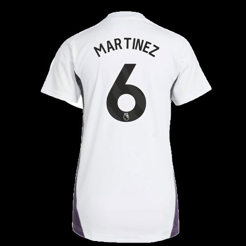 2025-2026 Man Utd Training Jersey (White) - Womens (Martinez 6)