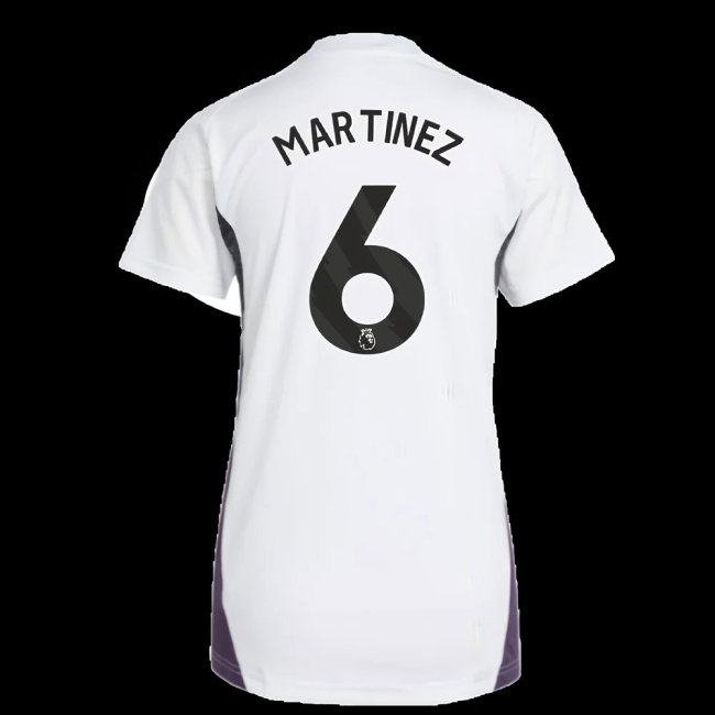 2025-2026 Man Utd Training Jersey (White) - Womens (Martinez 6)