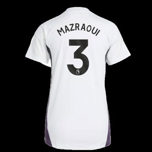 2025-2026 Man Utd Training Jersey (White) - Womens (Mazraoui 3)