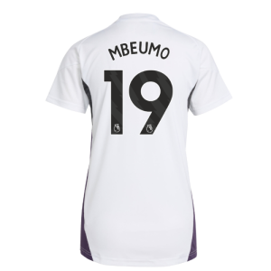 2025-2026 Man Utd Training Jersey (White) - Womens (Mbeumo 19)