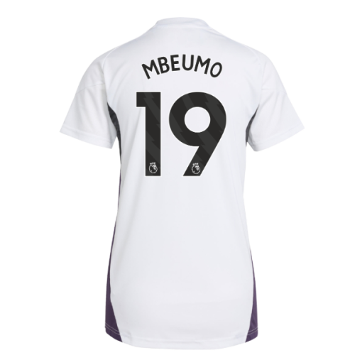 2025-2026 Man Utd Training Jersey (White) - Womens (Mbeumo 19)