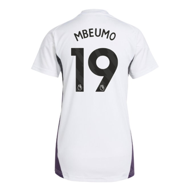 2025-2026 Man Utd Training Jersey (White) - Womens (Mbeumo 19)