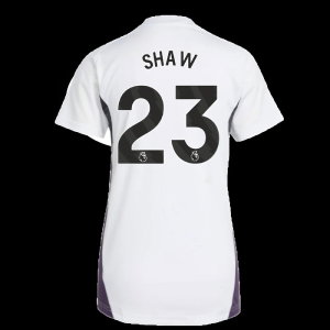 2025-2026 Man Utd Training Jersey (White) - Womens (Shaw 23)