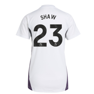 2025-2026 Man Utd Training Jersey (White) - Womens (Shaw 23)