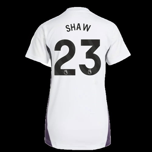 2025-2026 Man Utd Training Jersey (White) - Womens (Shaw 23)