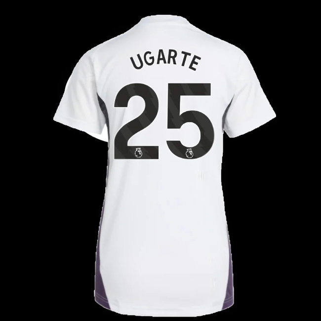 2025-2026 Man Utd Training Jersey (White) - Womens (Ugarte 25)