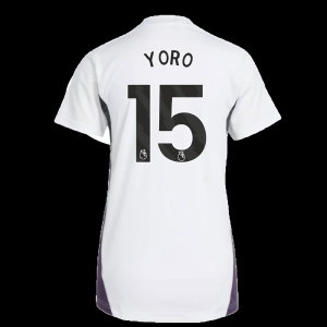 2025-2026 Man Utd Training Jersey (White) - Womens (Yoro 15)
