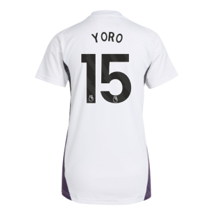 2025-2026 Man Utd Training Jersey (White) - Womens (Yoro 15)