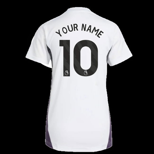 2025-2026 Man Utd Training Jersey (White) - Womens (Your Name)