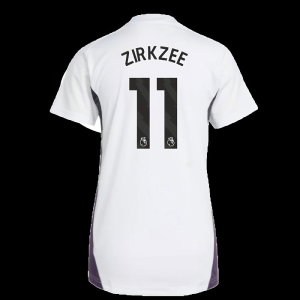2025-2026 Man Utd Training Jersey (White) - Womens (Zirkzee 11)