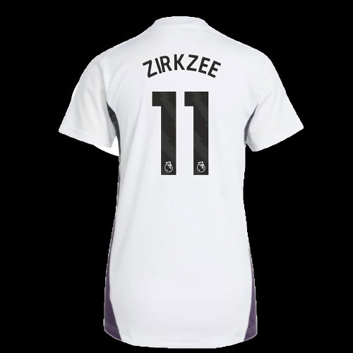 2025-2026 Man Utd Training Jersey (White) - Womens (Zirkzee 11)