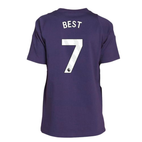 2025-2026 Man Utd Training Tee (Aurora Plum) - Kids (Best 7)