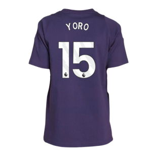 2025-2026 Man Utd Training Tee (Aurora Plum) - Kids (Yoro 15)