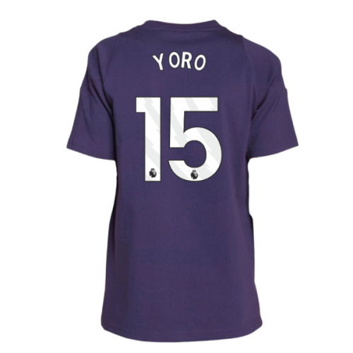 2025-2026 Man Utd Training Tee (Aurora Plum) - Kids (Yoro 15)