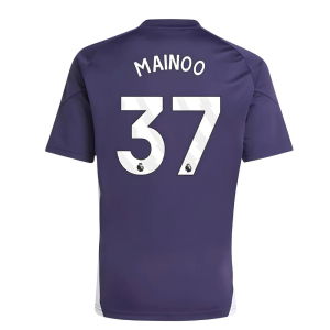 2025-2026 Man Utd Training Tee (Aurora Plum) (Mainoo 37)
