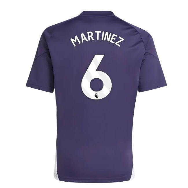 2025-2026 Man Utd Training Tee (Aurora Plum) (Martinez 6)