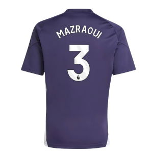 2025-2026 Man Utd Training Tee (Aurora Plum) (Mazraoui 3)