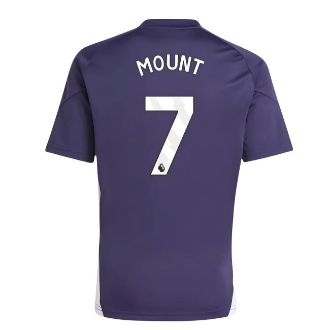 2025-2026 Man Utd Training Tee (Aurora Plum) (Mount 7)