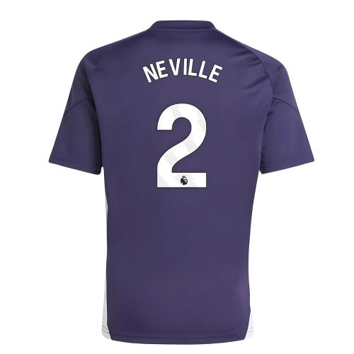 2025-2026 Man Utd Training Tee (Aurora Plum) (Neville 2)