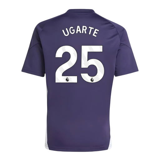 2025-2026 Man Utd Training Tee (Aurora Plum) (Ugarte 25)