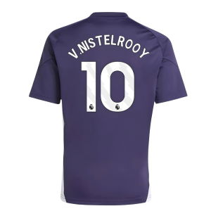 2025-2026 Man Utd Training Tee (Aurora Plum) (V.Nistelrooy 10)