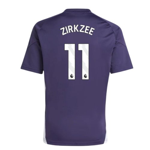 2025-2026 Man Utd Training Tee (Aurora Plum) (Zirkzee 11)