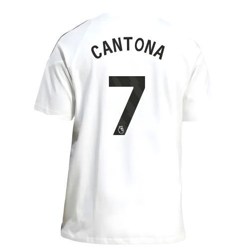 2025-2026 Man Utd Training Tee (White) (Cantona 7)