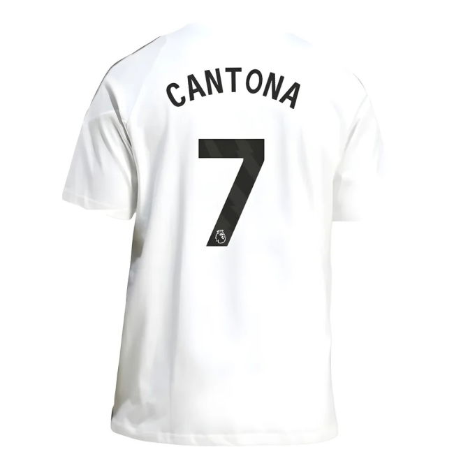 2025-2026 Man Utd Training Tee (White) (Cantona 7)