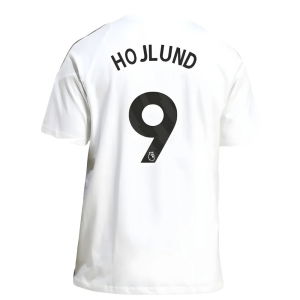 2025-2026 Man Utd Training Tee (White) (Hojlund 9)