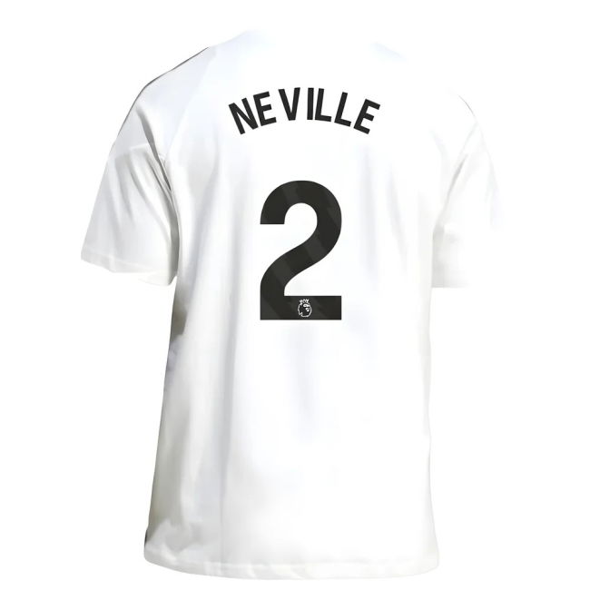 2025-2026 Man Utd Training Tee (White) (Neville 2)